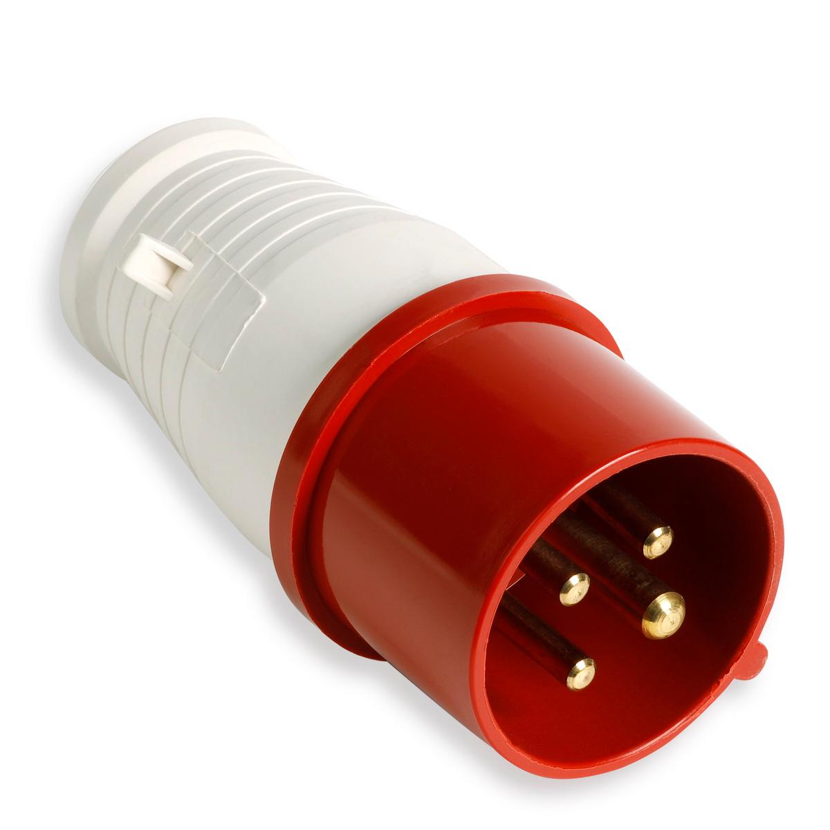 Вилка переносная 014 3Р+РЕ 16А 380В IP44, Smartbuy  (SBE-16-PP4-380 )