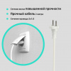 Удлинитель Smartbuy, 3 гнезда 2 метра 10А/2,2кВт без заземления ПВС 2х1,0 (SBE-10-3-02-N)/50