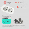 Удлинитель Smartbuy, 2 гнезда 5 метров 16А/3,5кВт с заземлением ПВС 3х1,0 (SBE-16-2-05-Z)/40